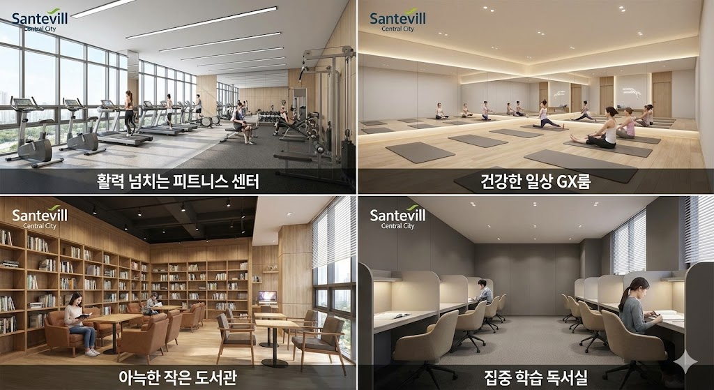 도안 상떼빌 센트럴시티 커뮤니티 시설